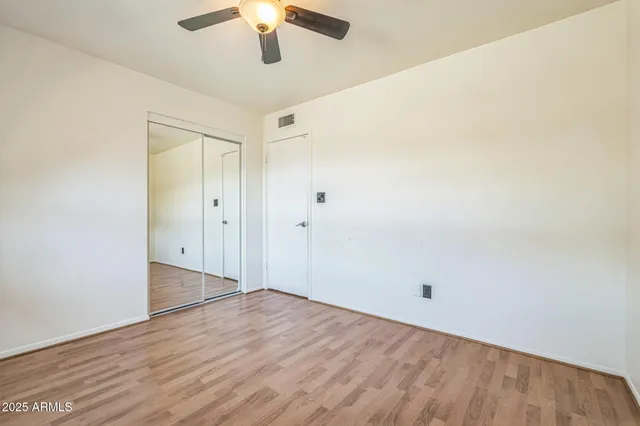 wooden floor in an empty room