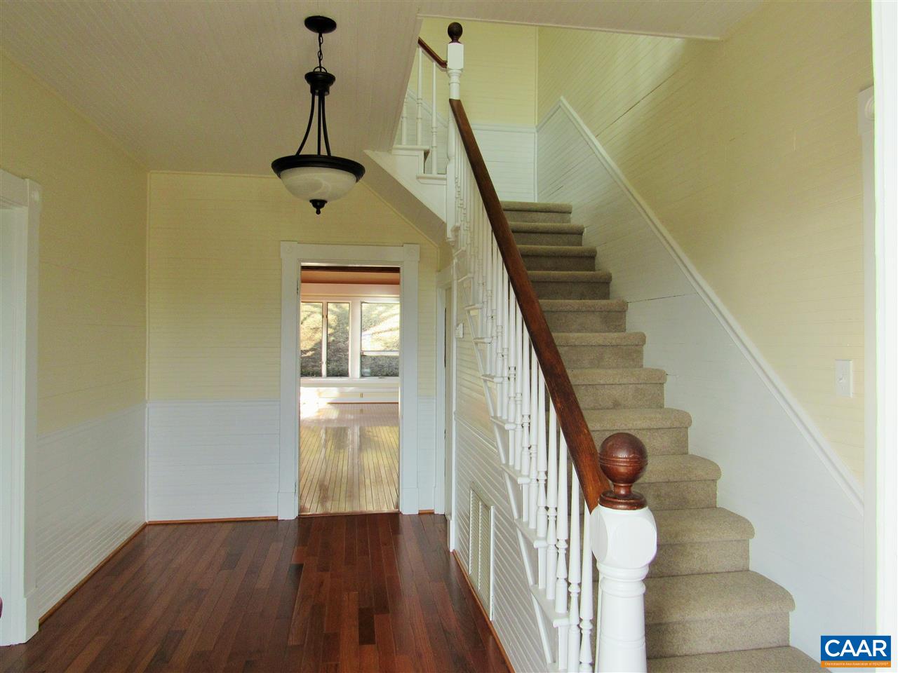 188 Dyson Road Amherst, VA 24521 - Photo 5 of 43 a view of entryway and hall with wooden floor
