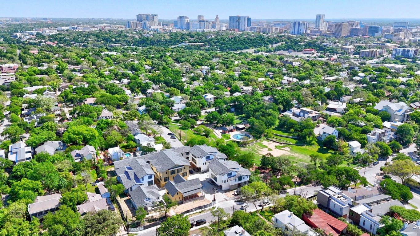 1408 West 9th Street, Unit 504 Austin, TX 78703 - Photo 12 of 15 an aerial view of multiple house