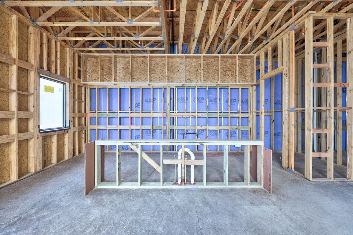 1408 West 9th Street, Unit 504 Austin, TX 78703 - Photo 10 of 15 a view of an empty room with wooden shelves