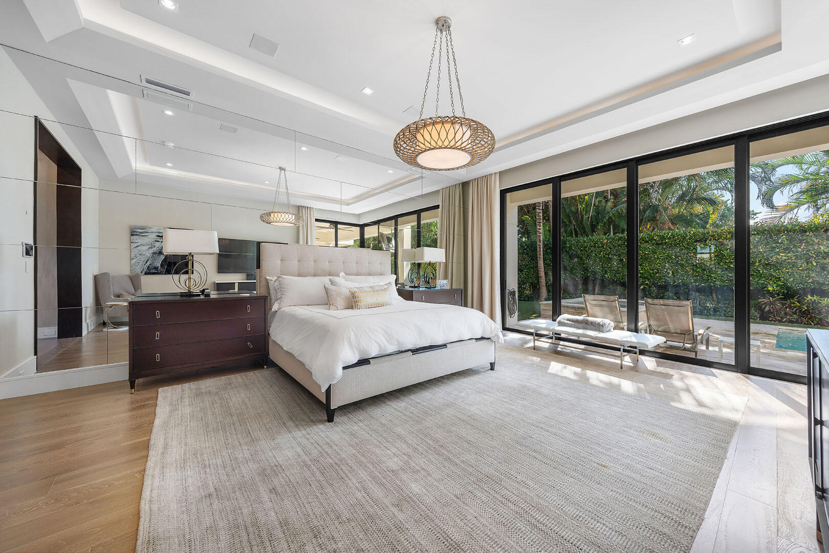 252 South Silver Palm Road Boca Raton, FL 33432 - Photo 45 of 90 a spacious bedroom with a large bed and a large window