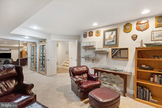 a view of a lake with a city