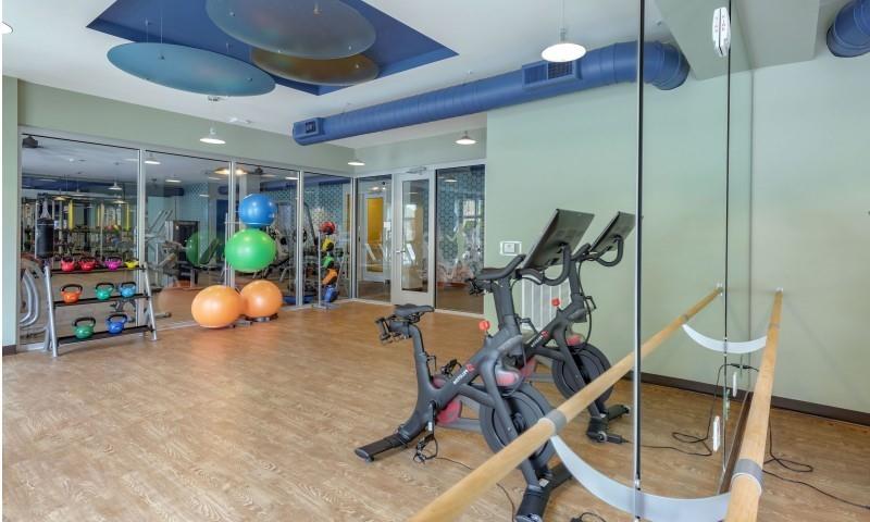 6400 Blue Stone Road, Unit 4018 Sandy Springs, GA 30328 - Photo 15 of 25 a view of a room with gym equipment