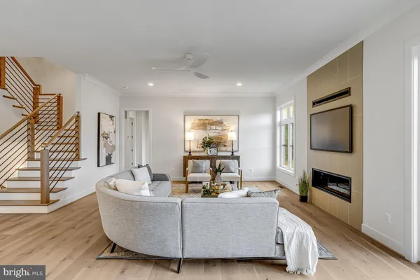 a bedroom with a bed and flat screen tv