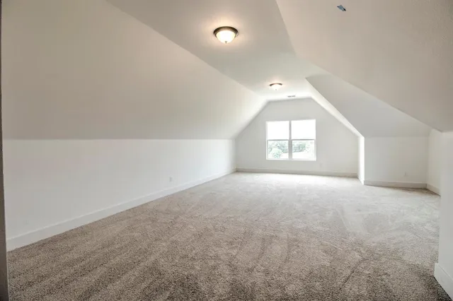 a view of hallway with a window