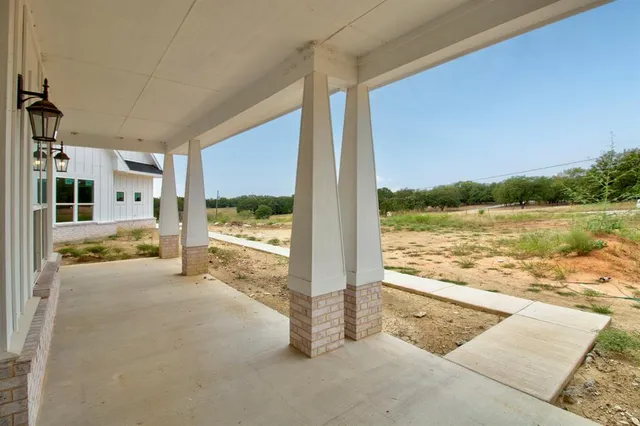 a view of ocean from a balcony