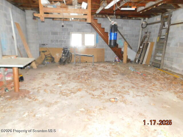 259 Nuangola Road Mountain Top, PA 18707 - Photo 10 of 22 GARAGE INTERIOR