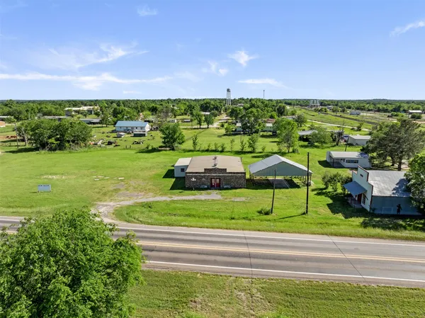 a view of an outdoor space and yard