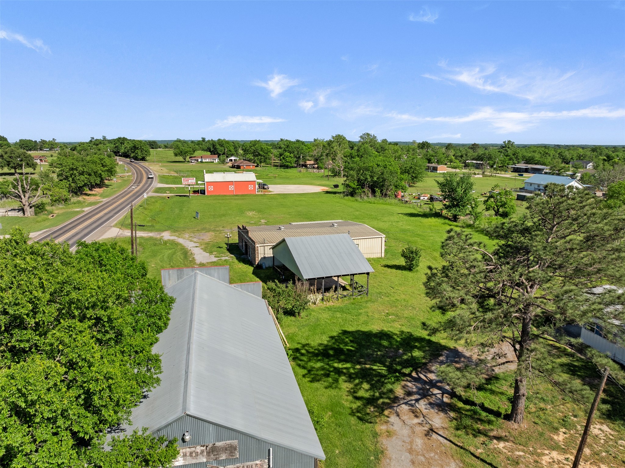 447 North Commerce Street Marquez, TX 77865 - Photo 25 of 27 a view of a garden with houses
