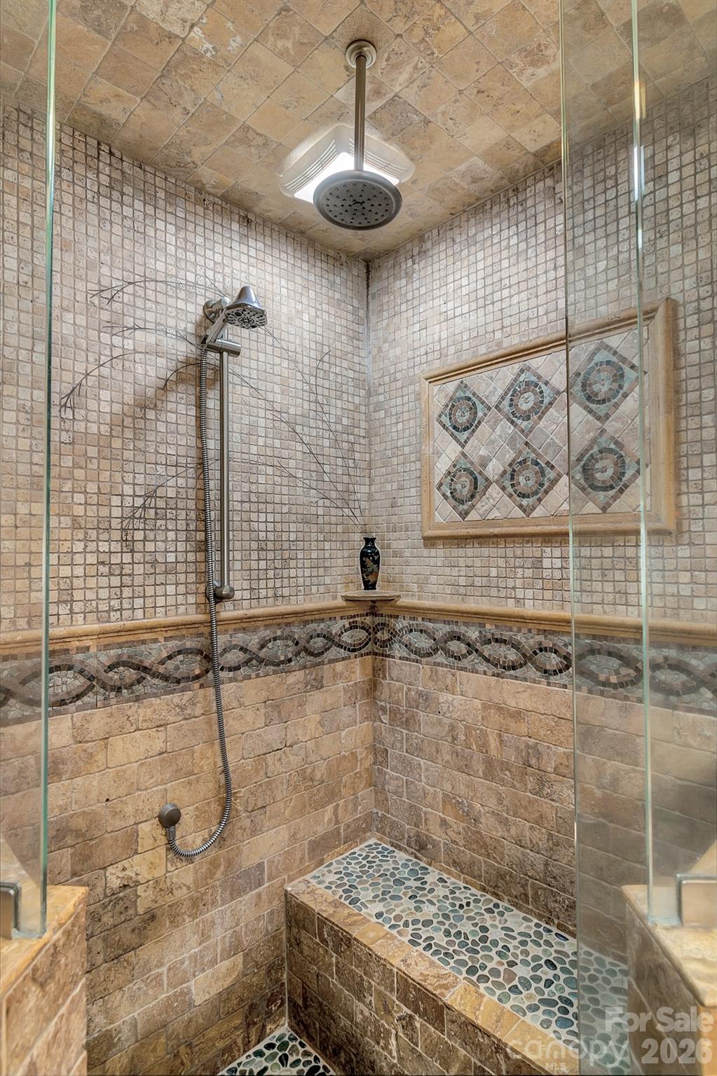 135 Pretty Ridge Maggie Valley, NC 28751 - Photo 31 of 46 a bathroom with a shower