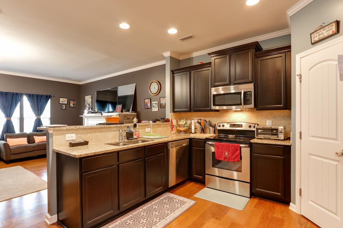 1123 Ileagnes Road Raleigh, NC 27603 - Photo 19 of 19 Open floorplan kitchen