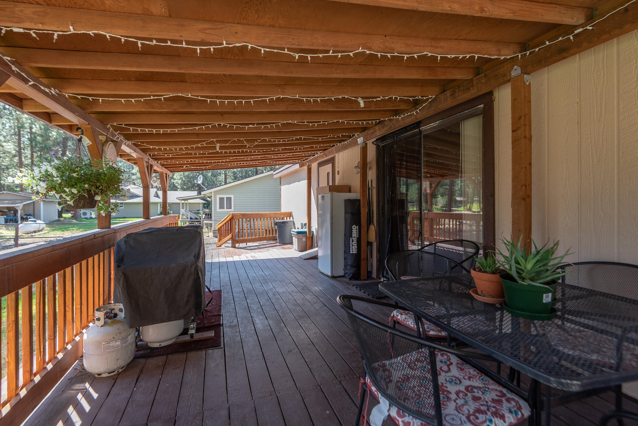 19245 Apache Road Bend, OR 97702 - Photo 23 of 33 BBQ and dine outside on this wonderful shady deck. Reinforcements have been approved for financing requirements.