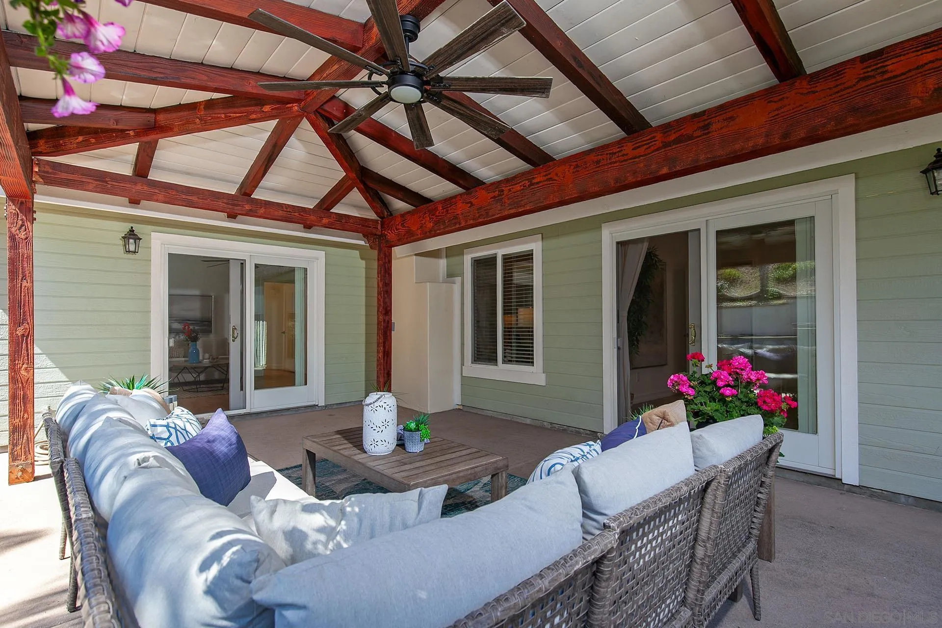 10371 Strathmore Drive Santee, CA 92071 - Photo 44 of 58 a view of a patio filled with furniture