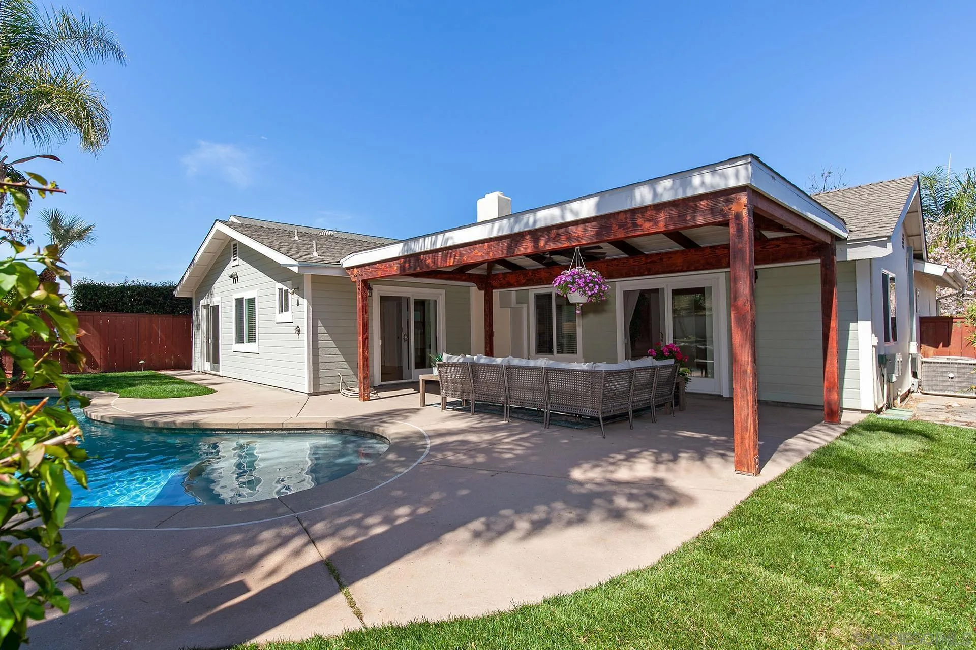 10371 Strathmore Drive Santee, CA 92071 - Photo 49 of 58 a view of a house with a yard