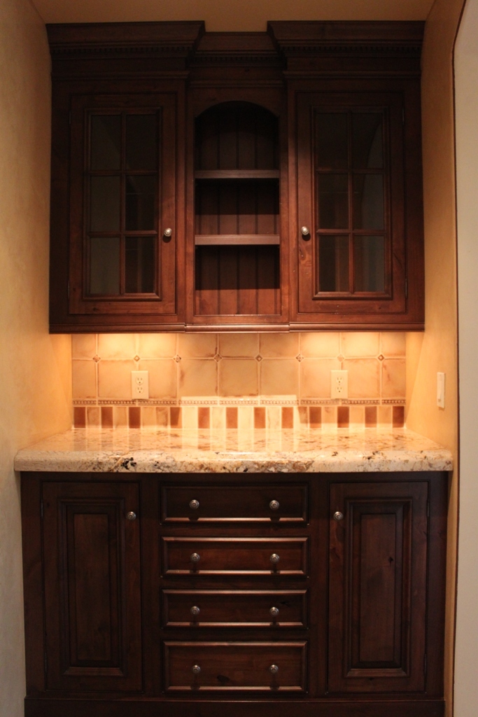 9290 East Thompson Peak Parkway, Unit 451 Scottsdale, AZ 85255 - Photo 15 of 64 Built in Shelving at Formal Dining Room