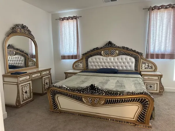 a bathroom with a bathtub and a sink