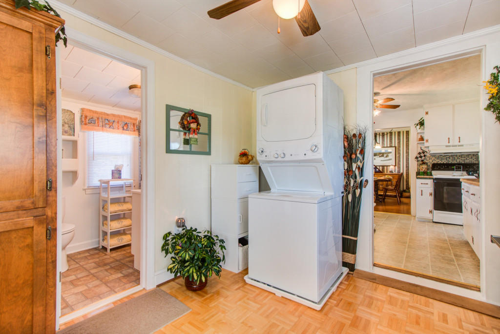 970 Scuffling Hill Road Rocky Mount, VA 24151 - Photo 22 of 33 a view of kitchen with furniture and a refrigerator