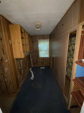 a view of entryway with stairs