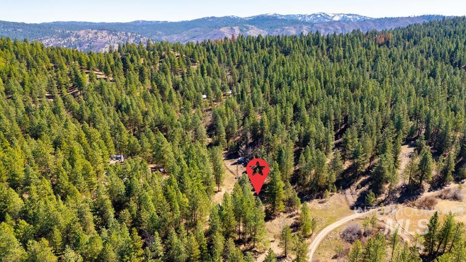 5 Sunset Trail Banks, ID 83602 - Photo 15 of 25 Aerial view of mountains and a forest