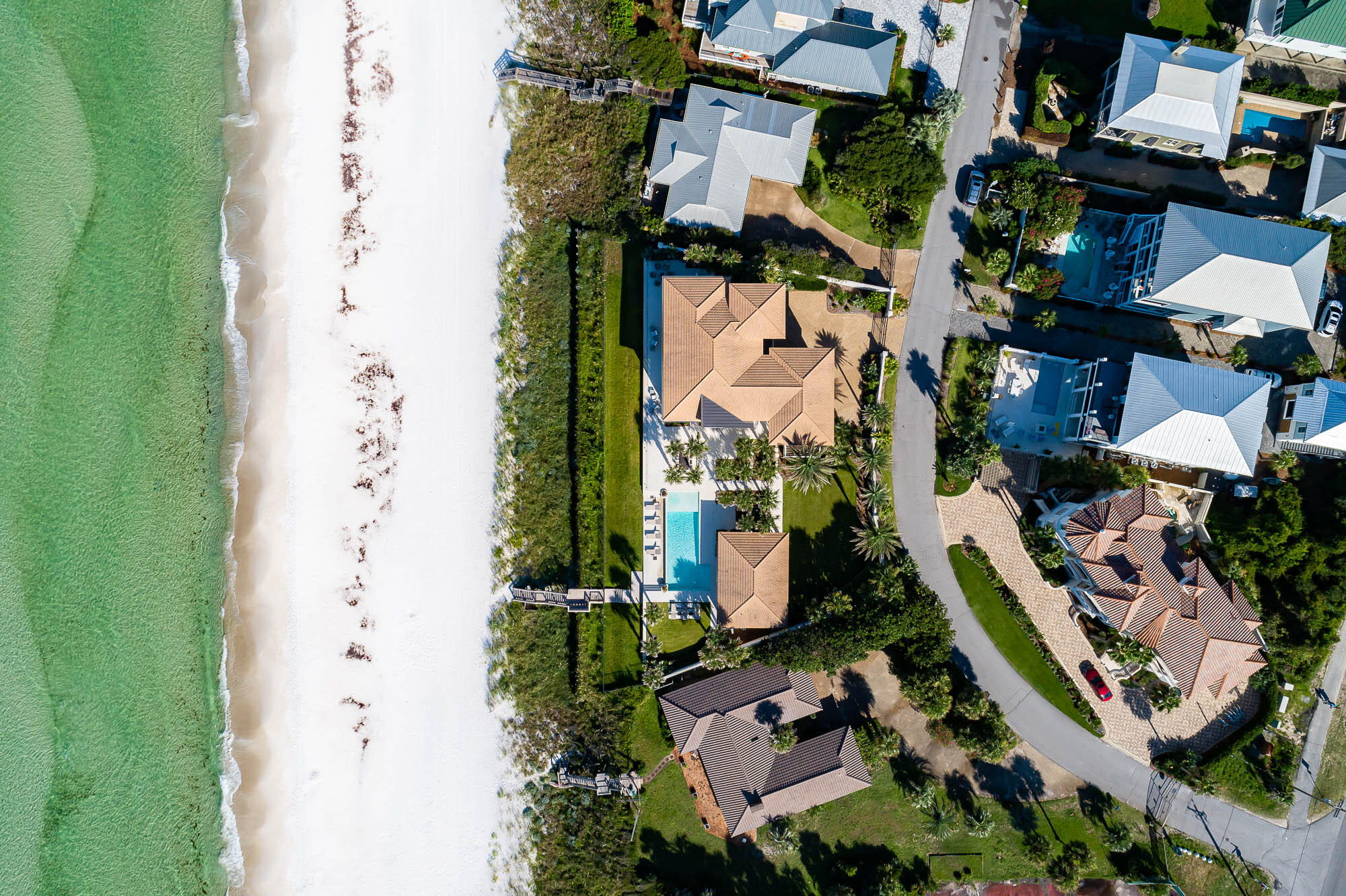 59 Pelican Circle Seacrest, FL 32461 - Photo 114 of 122 an aerial view of residential houses with outdoor space