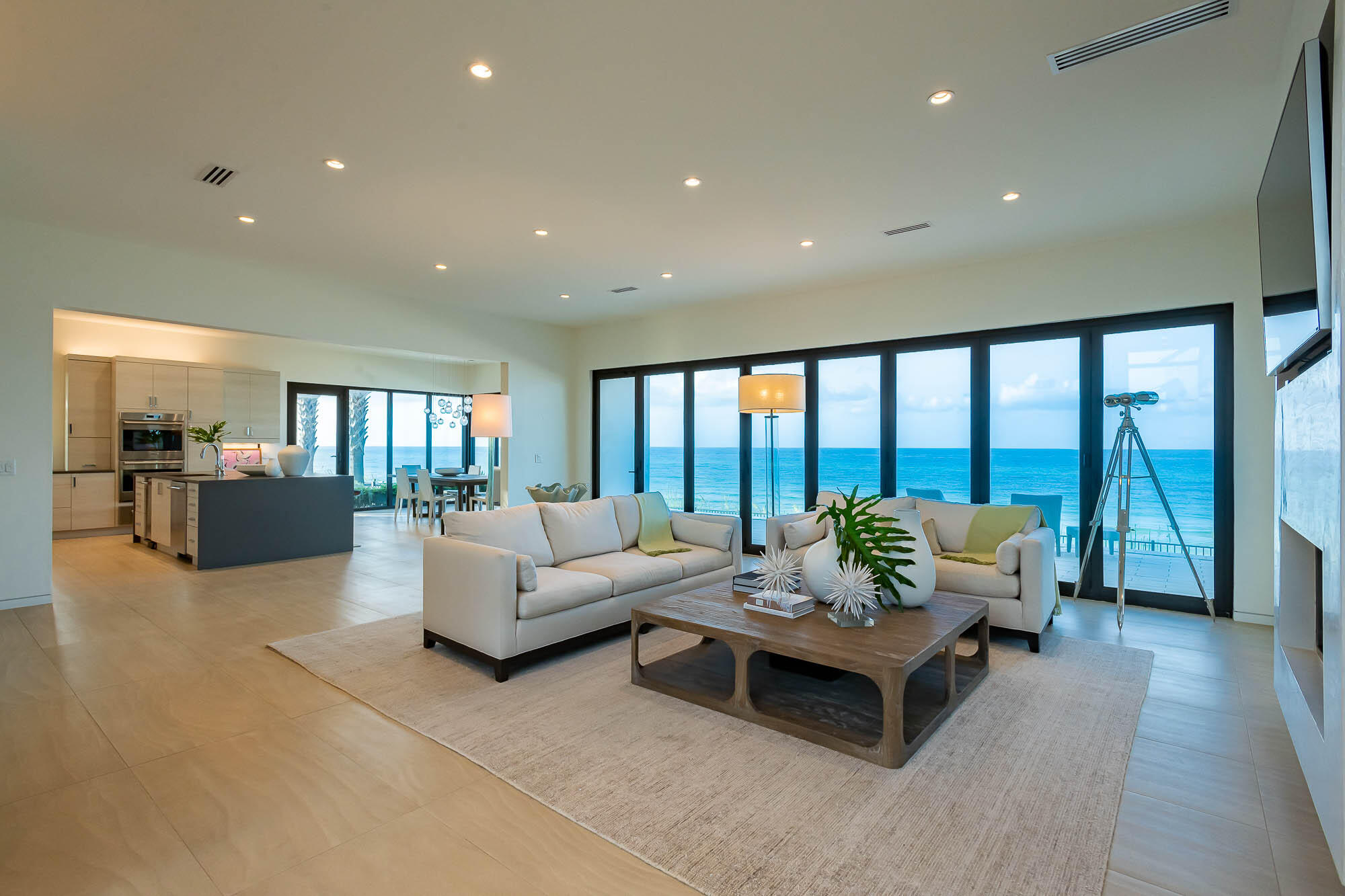 59 Pelican Circle Seacrest, FL 32461 - Photo 22 of 122 a living room with furniture and a large window