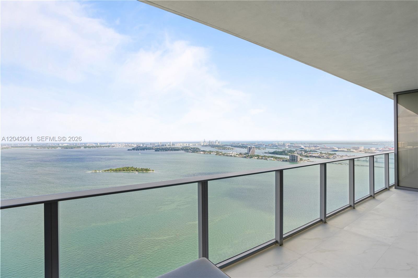 700 Northeast 24th Street, Unit 3905 Miami, FL 33137 - Photo 32 of 46 Balcony