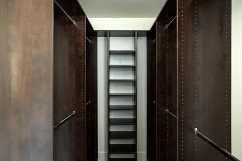 a view of walk in closet