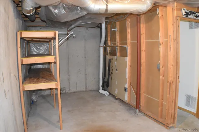 a view of a hallway with a elevator