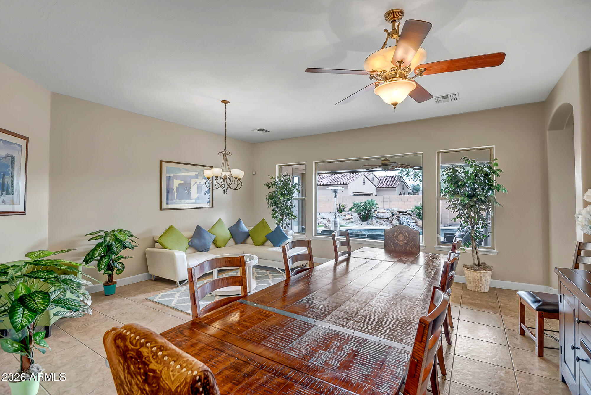 18179 West Narramore Road Goodyear, AZ 85338 - Photo 7 of 37 Living / Dining Room