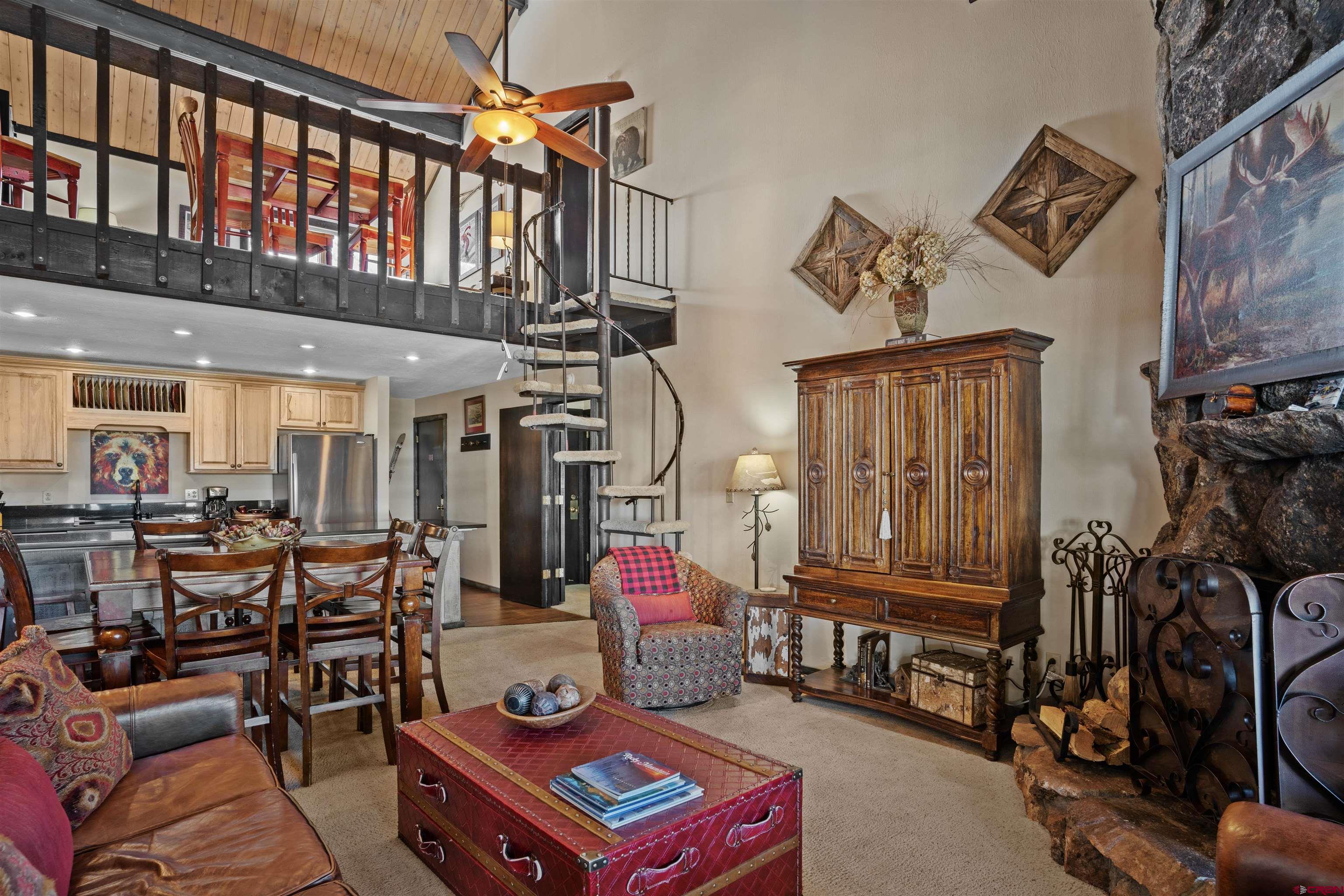16 Hunter Hill Road, Unit K303 Crested Butte, CO 81225 - Photo 6 of 33 a living room with furniture