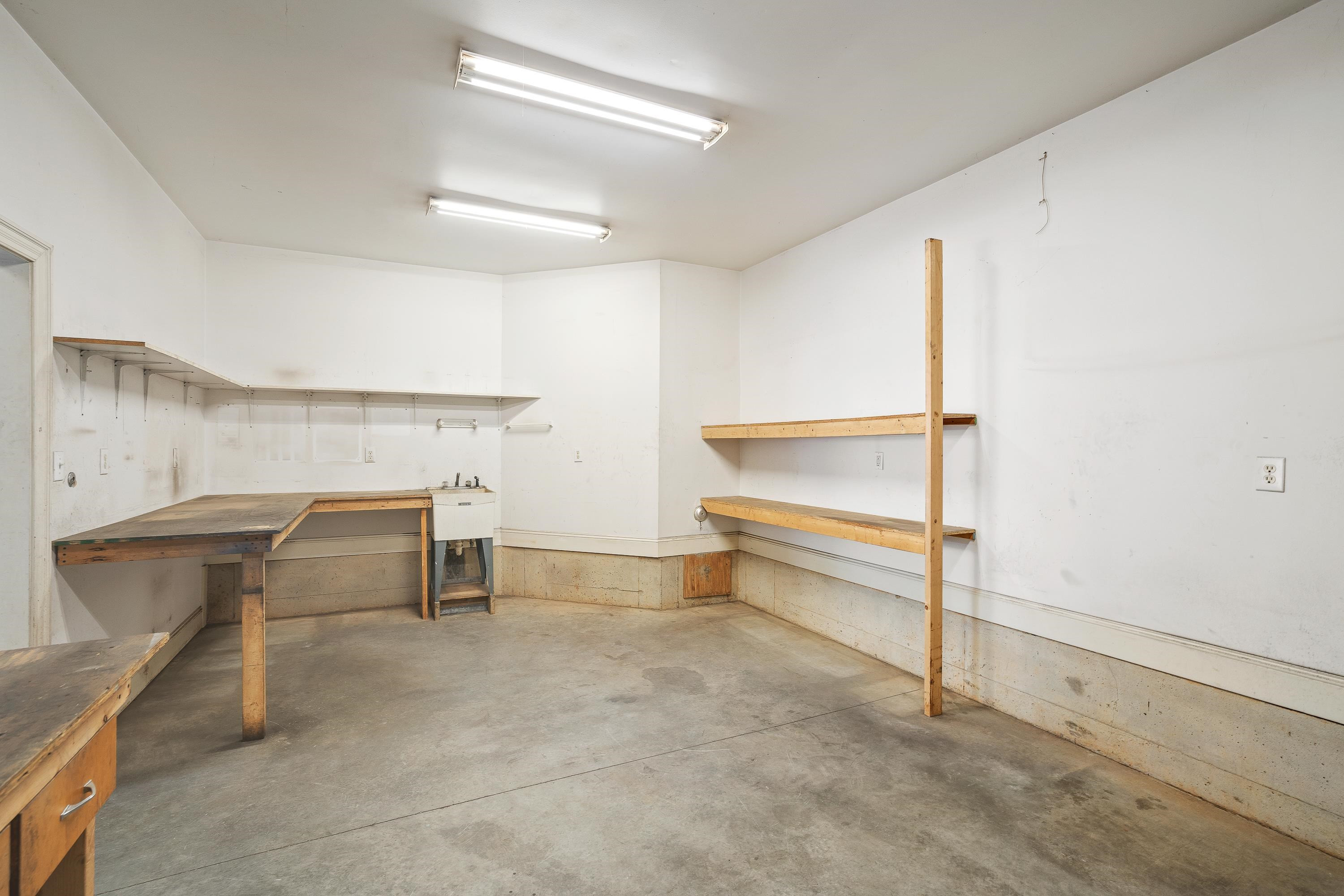 4732 Sharpstone Lane Raleigh, NC 27615 - Photo 57 of 76 300 Sq Ft Workshop of Lower 2 Car Garage