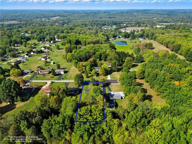 a view of a city with mountain