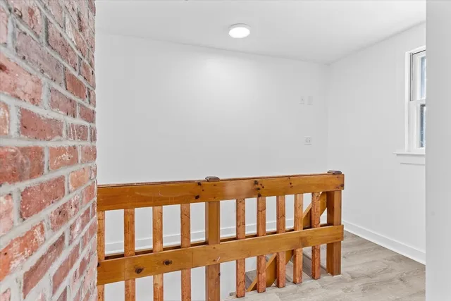 a view of wooden floor