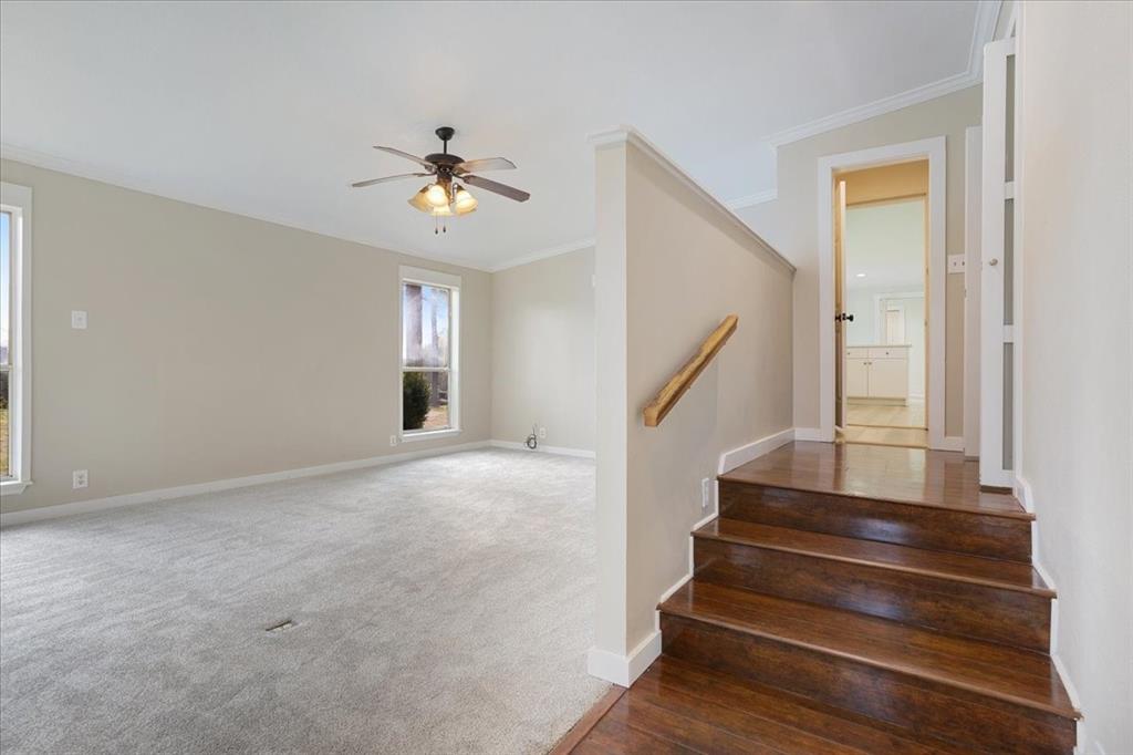 40 Sheryl Lane Denison, TX 75021 - Photo 35 of 40 a view of entryway and hall with wooden floor