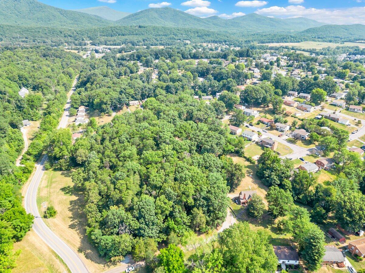 3007 Green Ridge Road Roanoke, VA 24019 - Photo 52 of 56 an aerial view of residential houses with outdoor space and trees