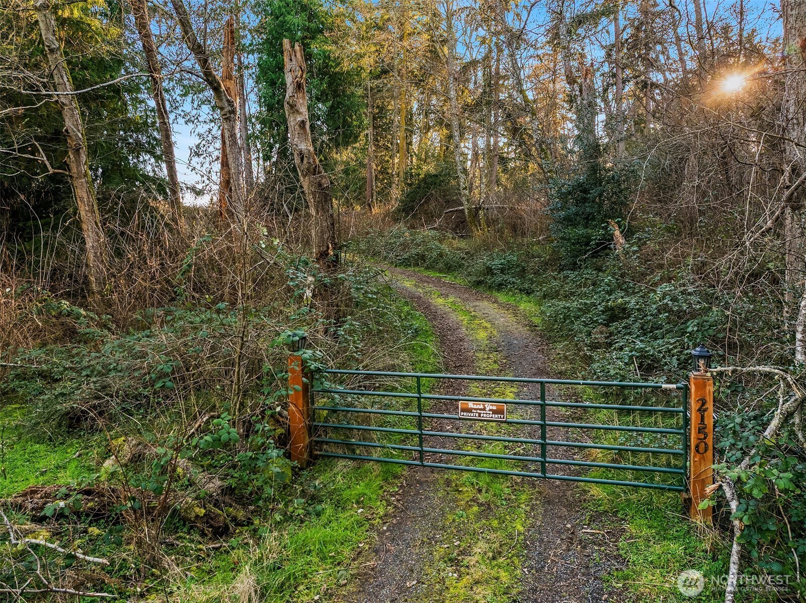 2150 Newman Road Langley, WA 98260 - Photo 9 of 12 a balcony with trees in front of it
