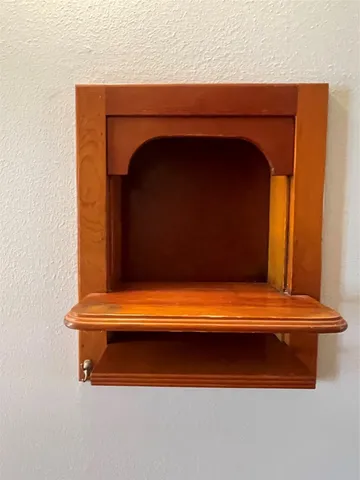 a view of hall with wooden floor