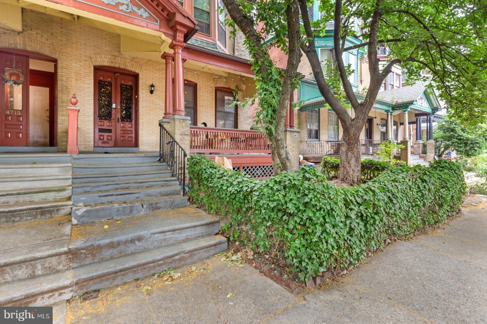 4713 Baltimore Avenue, Unit 1 Philadelphia, PA 19143 - Photo 20 of 22 a front view of a house with a garden