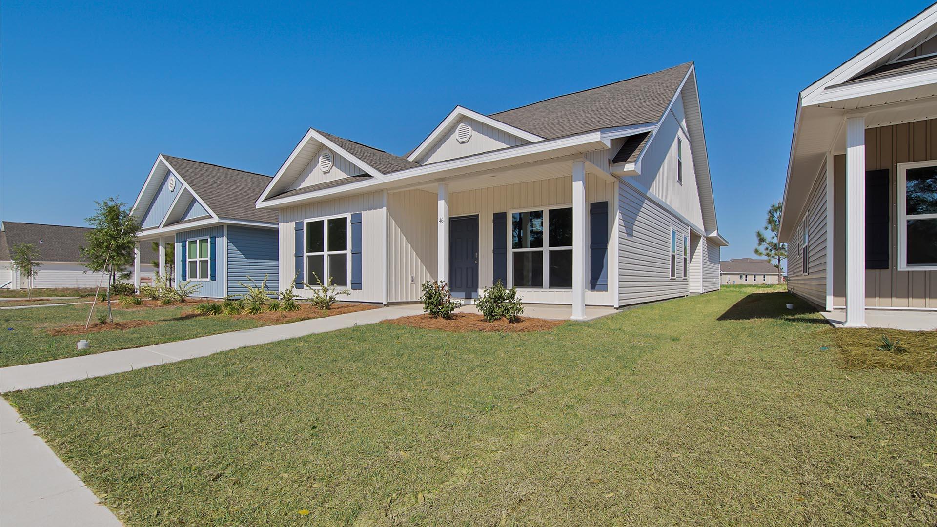 73 Longsedge Street Freeport, FL 32439 - Photo 34 of 34 a view of a yard in front of house