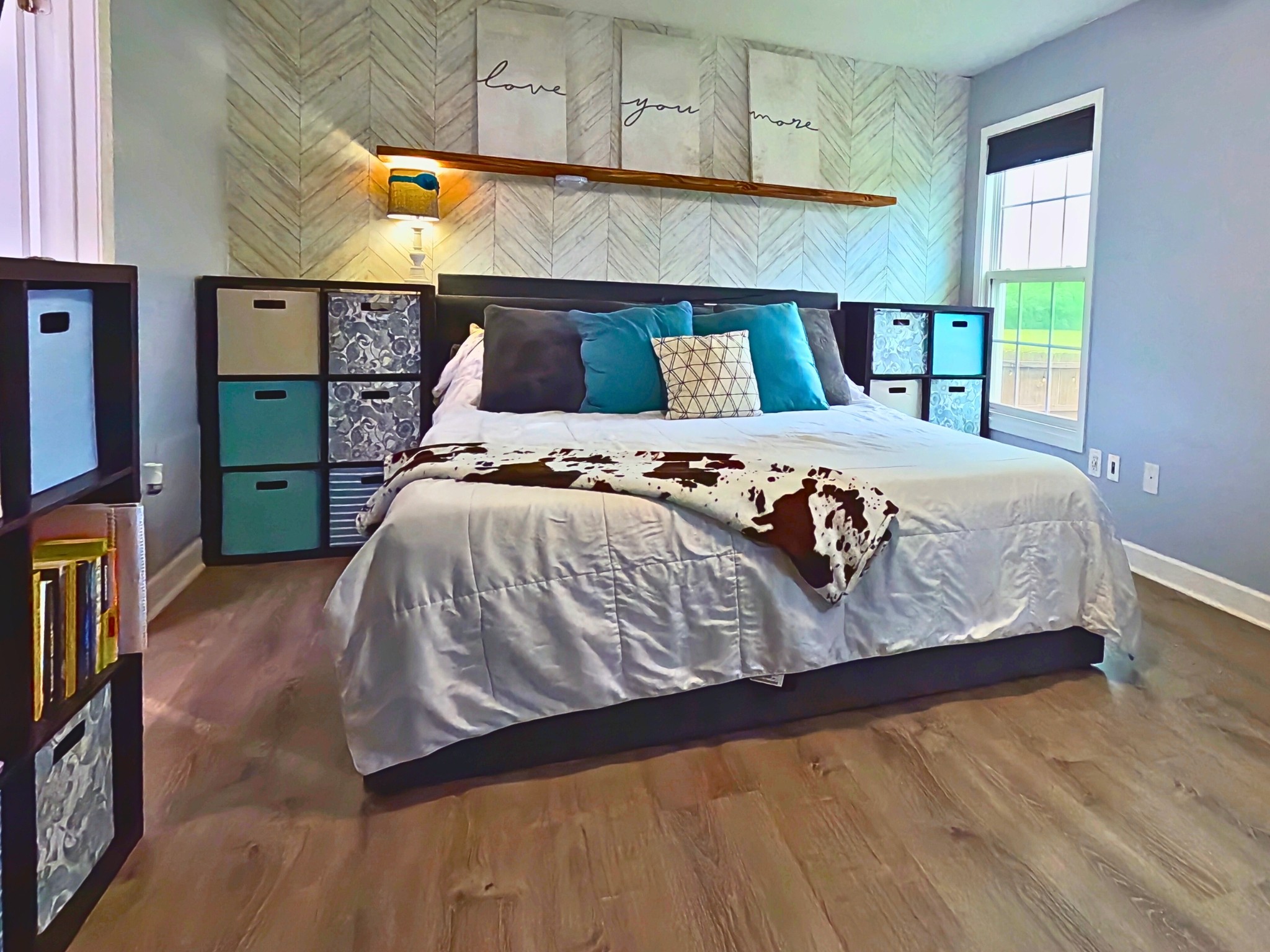 4631 Turquoise Lane Murfreesboro, TN 37129 - Photo 14 of 42 a bedroom with a bed and wooden floor