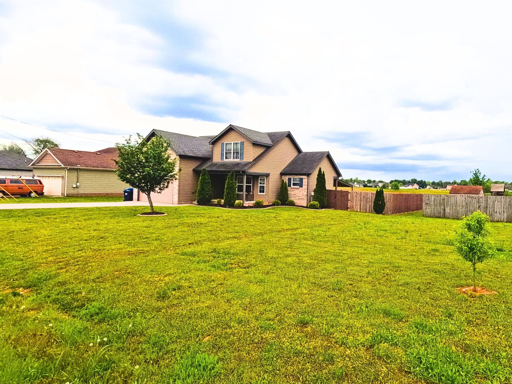 4631 Turquoise Lane Murfreesboro, TN 37129 - Photo 2 of 42 a front view of a house with a yard