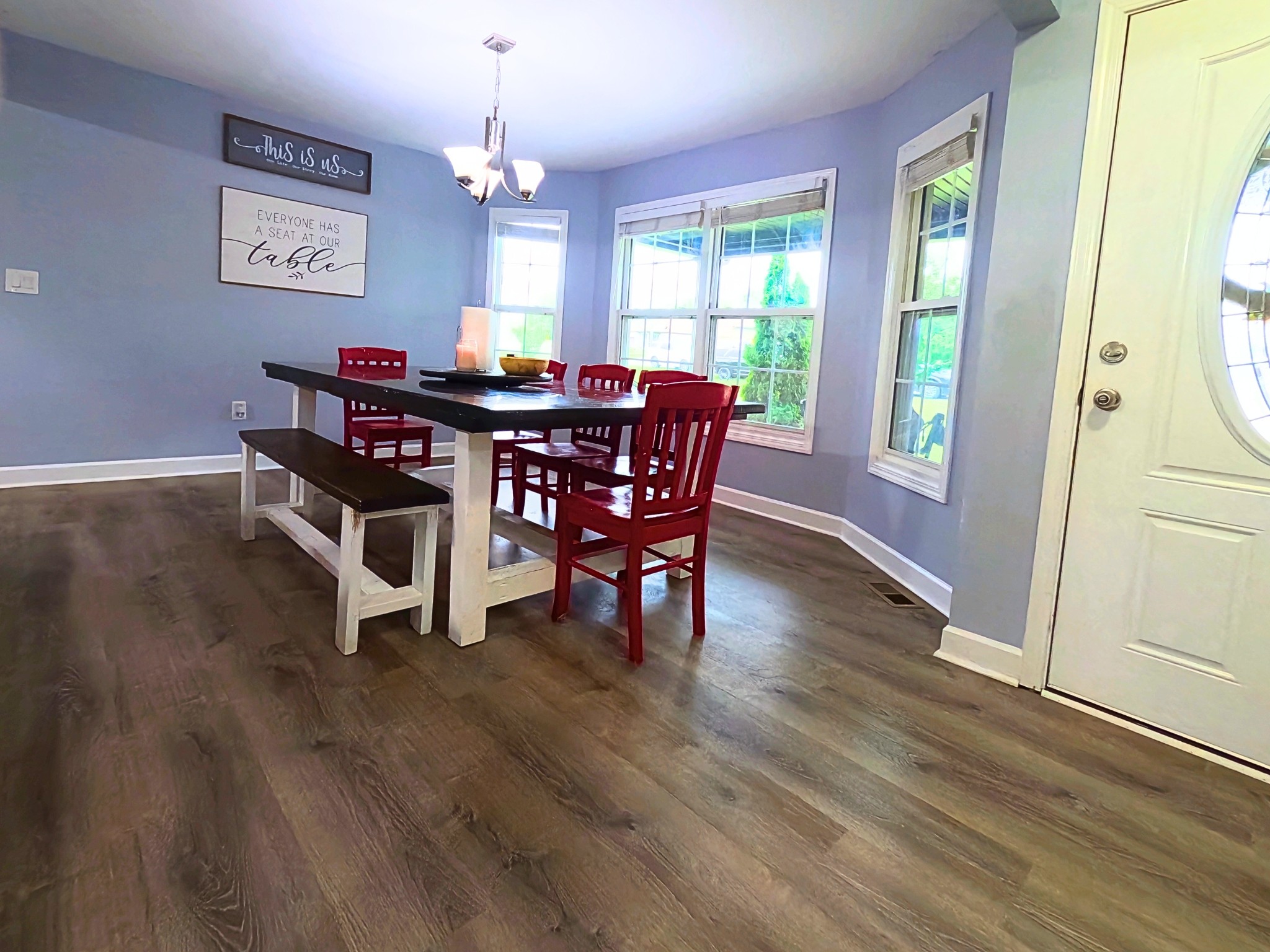 4631 Turquoise Lane Murfreesboro, TN 37129 - Photo 3 of 42 a dining room with furniture window wooden floor