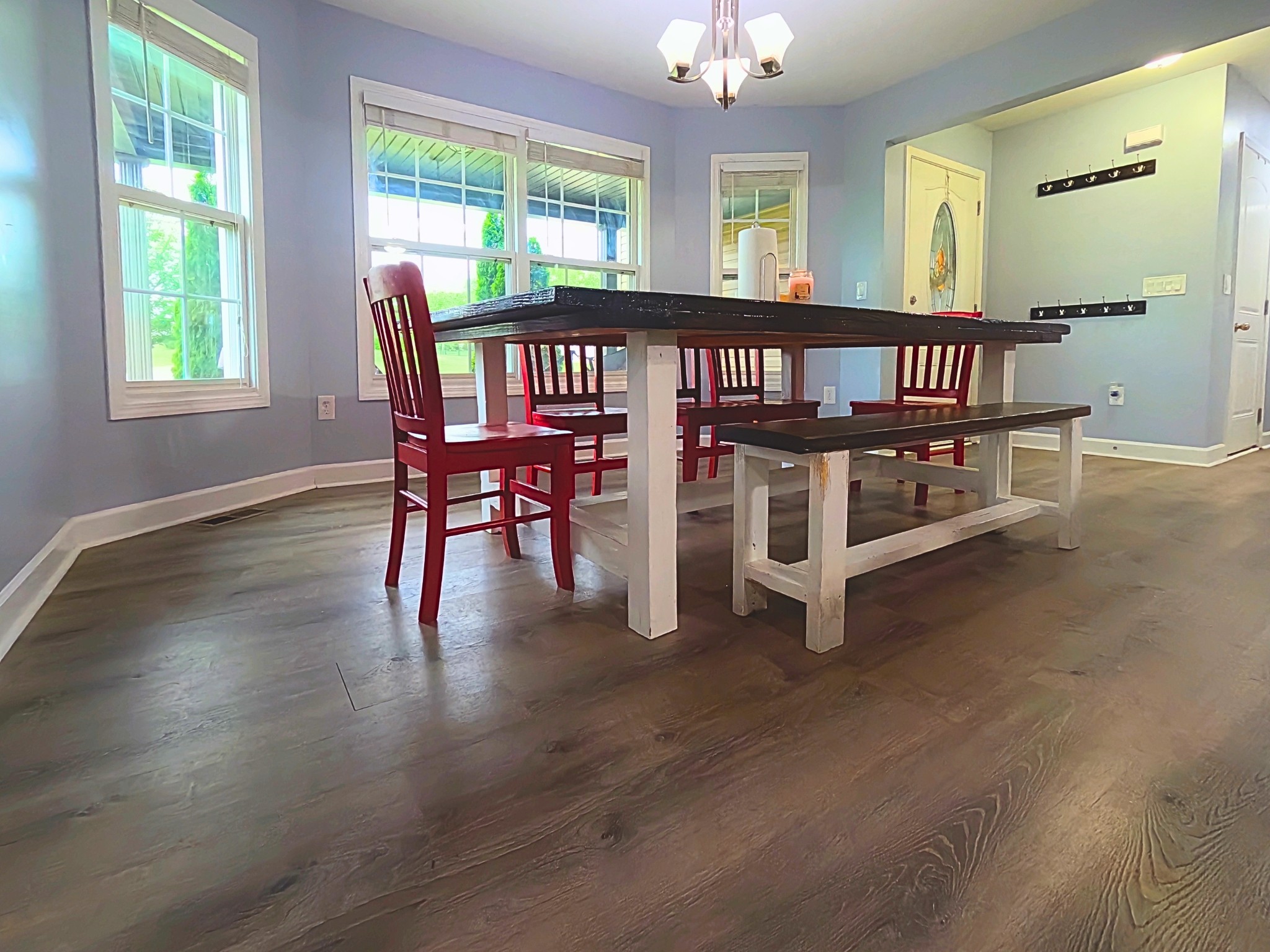 4631 Turquoise Lane Murfreesboro, TN 37129 - Photo 4 of 42 a view of a dining room with furniture window and wooden floor