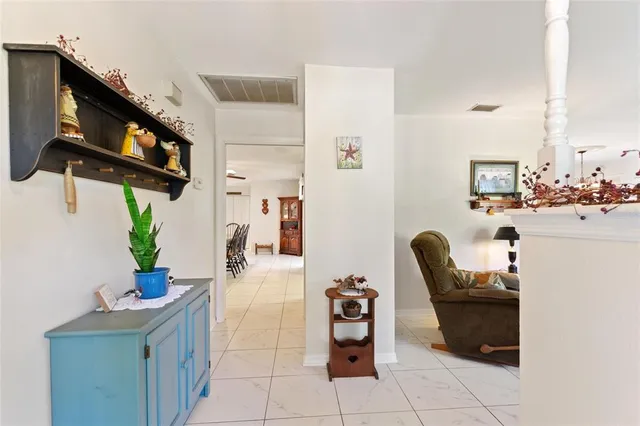 a aerial view of a house with a yard