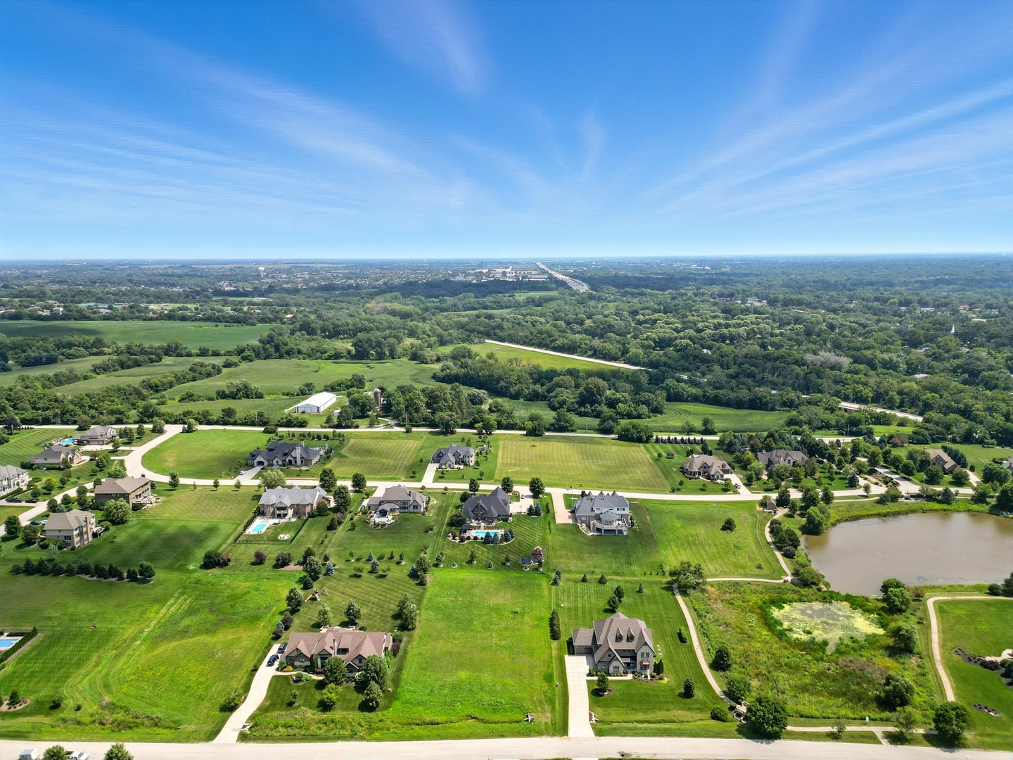 18409 Haas Road Mokena, IL 60448 - Photo 4 of 22 a view of a city with mountains in the background
