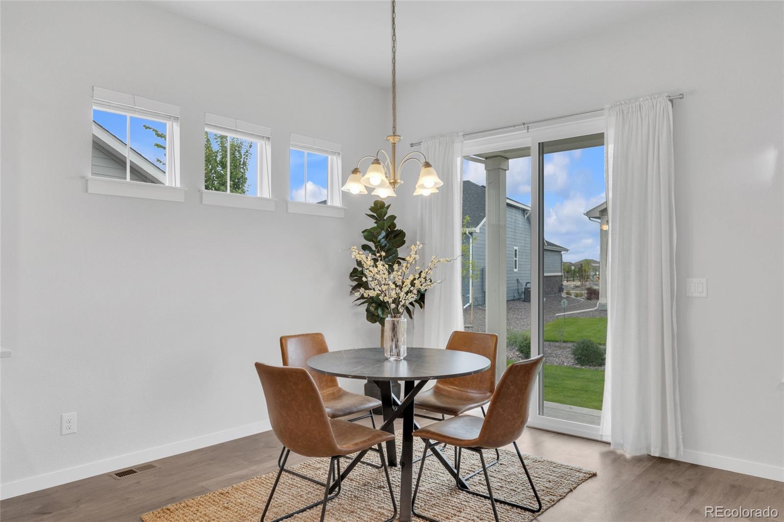 8878 South Riviera Court Aurora, CO 80016 - Photo 13 of 31 a dining room with furniture and window