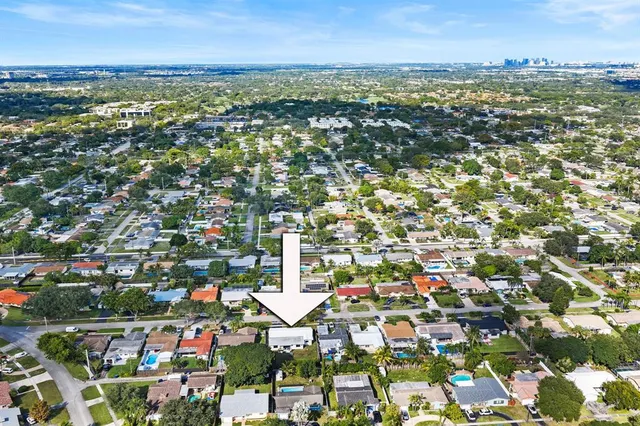 a view of city and ocean