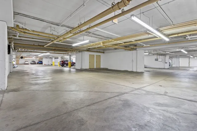 a view of parking area