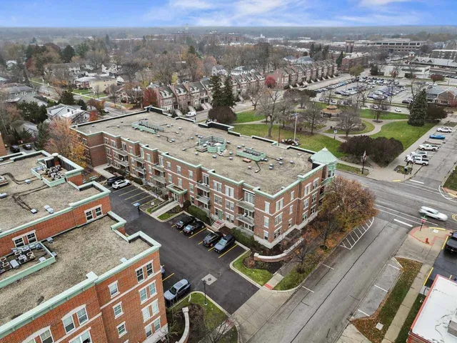 a view of a city from a terrace