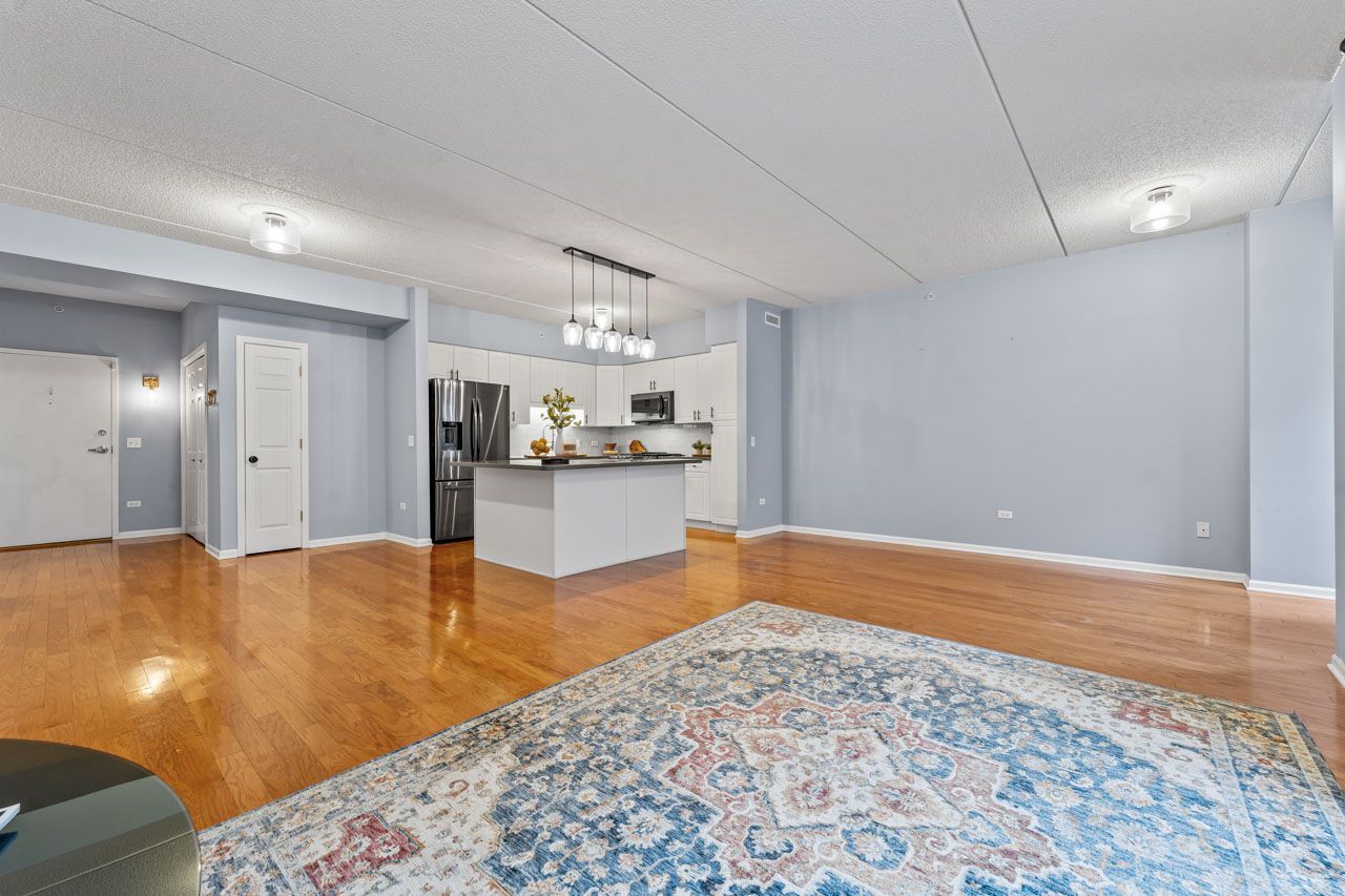 133 West Palatine Road, Unit 108 Palatine, IL 60067 - Photo 9 of 37 a view of kitchen and kitchen with sink